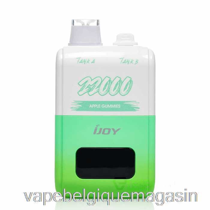 Jus De Vape Ijoy Sd22000 Bonbons Aux Pommes Jetables
